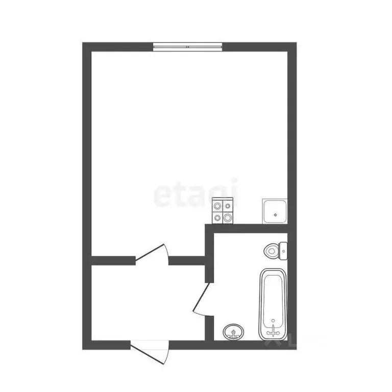 Студия Московская область, Дмитров Оборонная ул., 32 (19.3 м) - Фото 0
