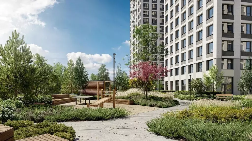 1-к кв. Тюменская область, Тюмень ул. Краснооктябрьская, 4 (45.4 м) - Фото 1