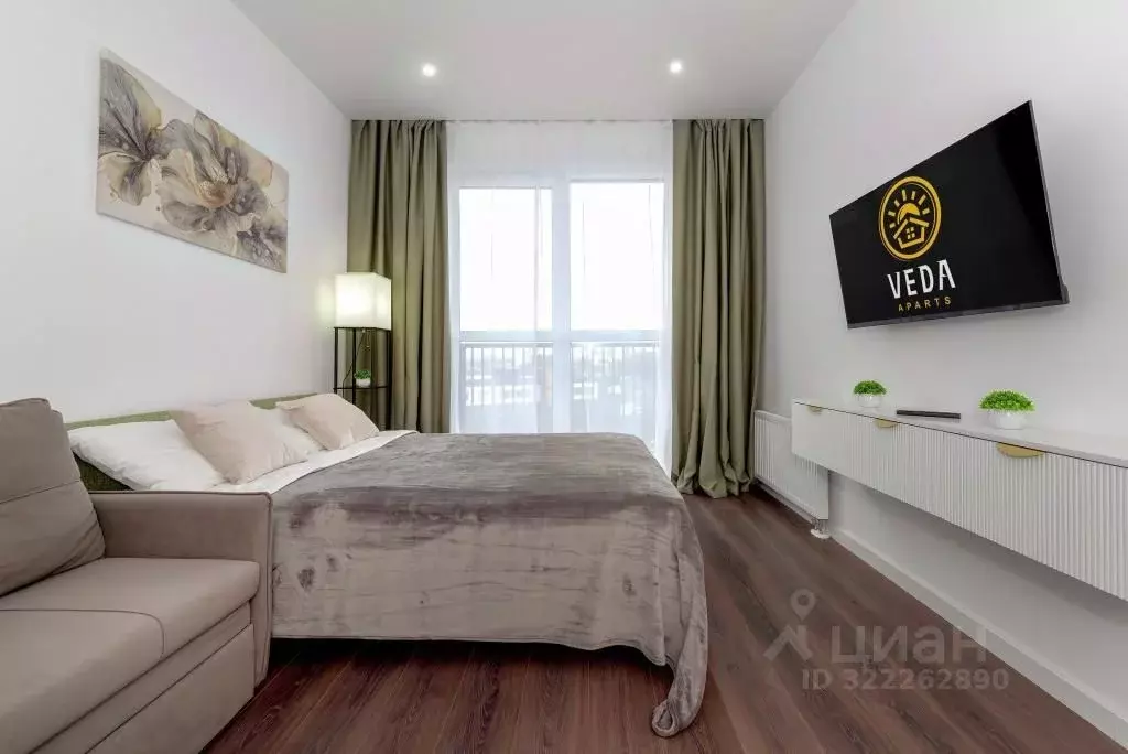 1-к кв. Санкт-Петербург просп. Энергетиков, 2к1 (40.0 м) - Фото 2