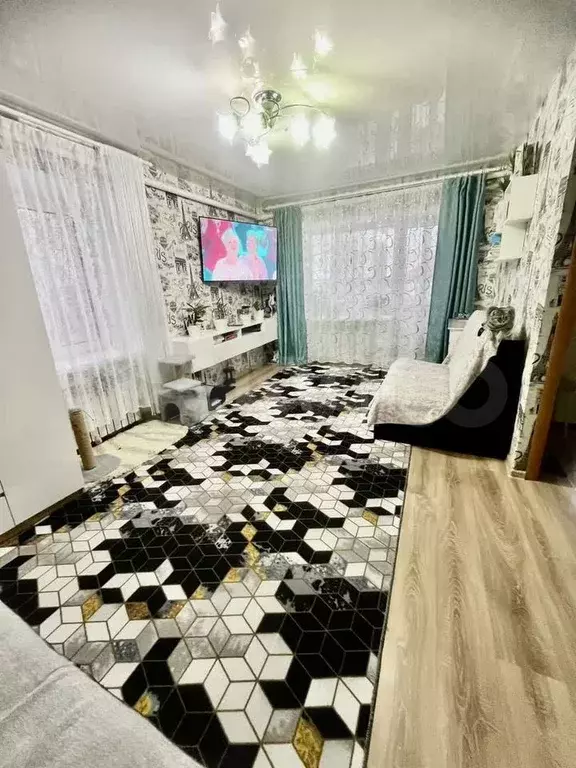1-к. квартира, 33,3 м, 3/3 эт. - Фото 0