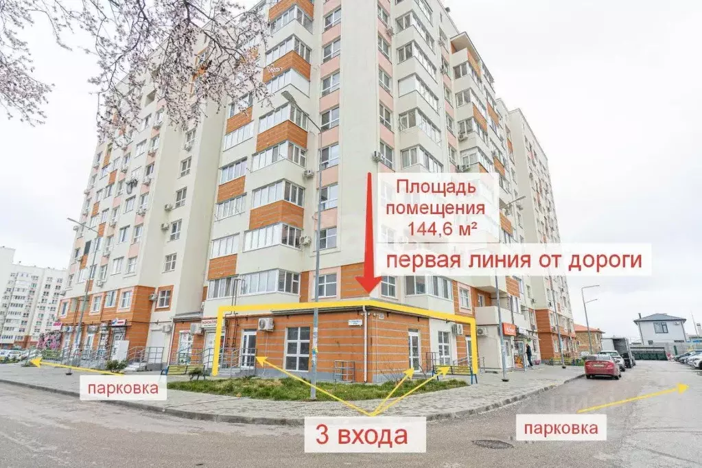 Торговая площадь в Севастополь ул. Горпищенко, 127к8 (145 м) - Фото 0