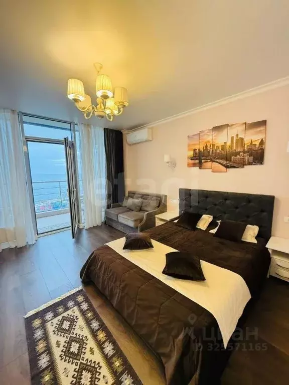 Студия Севастополь ул. Парковая, 7 (43.0 м) - Фото 1