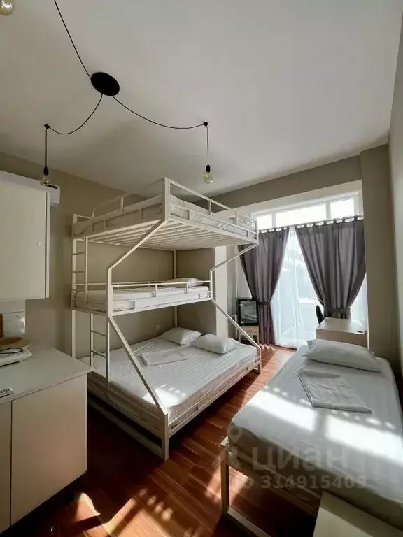 1-к кв. Краснодарский край, Сириус пгт ул. Листопадная, 22 (40.0 м) - Фото 0