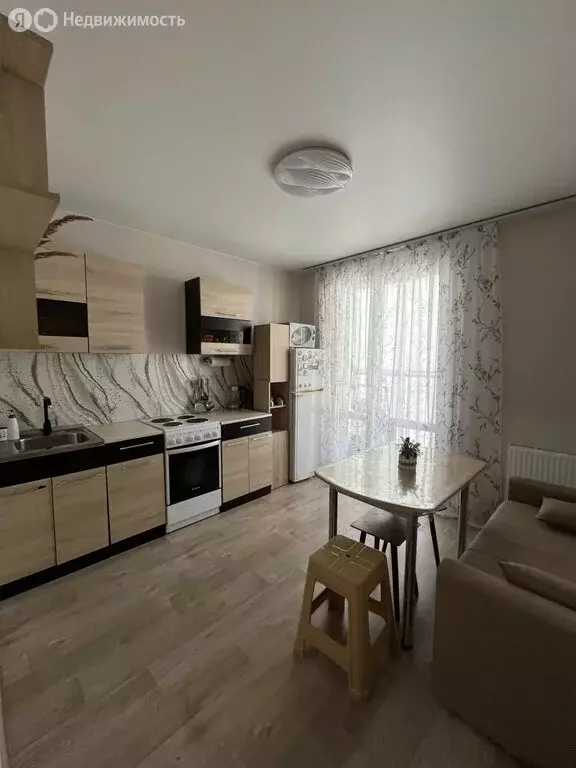 1-комнатная квартира: посёлок Отрадное, Каштановая улица, 5 (39.2 м) - Фото 1