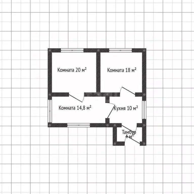 Дом в Адыгея, Майкопский район, Краснооктябрьское с/пос, пос. Табачный ... - Фото 2