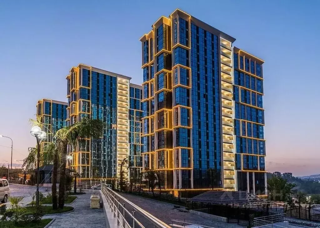 2-к кв. Краснодарский край, Сочи Бытха мкр, ул. Ясногорская, 16/6к5 ... - Фото 1