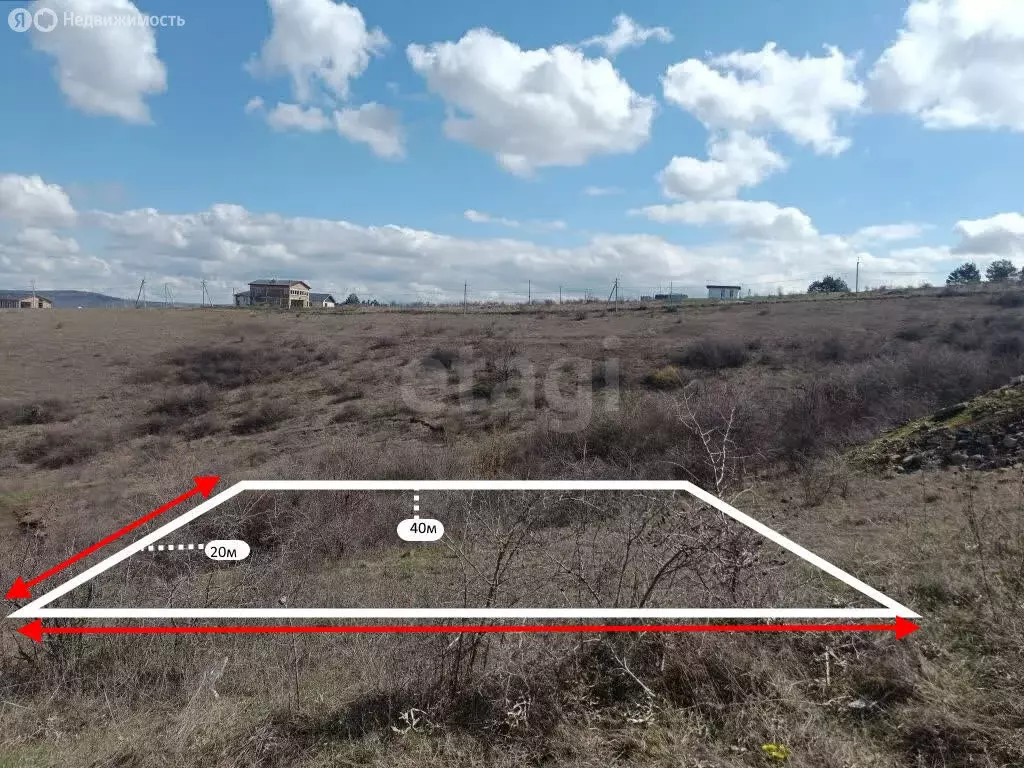 Участок в Украинка, Овражная улица (8.03 м) - Фото 2