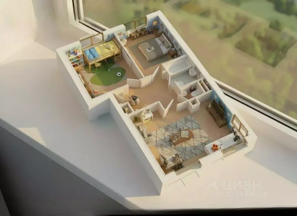 2-к кв. Московская область, Одинцовский городской округ, д. Солманово, ... - Фото 1