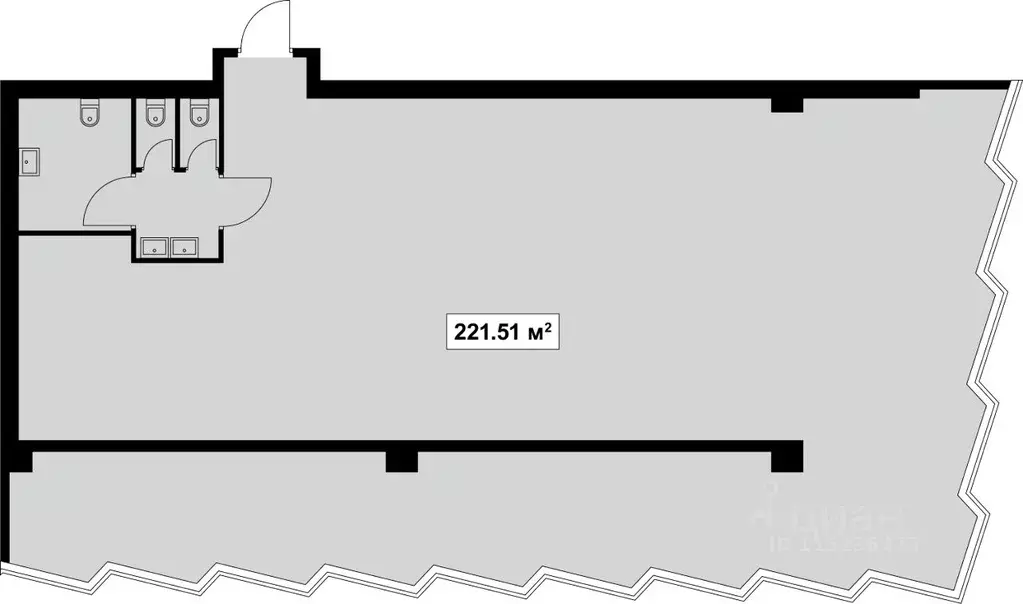 Офис в Москва проезд 17-й Марьиной рощи, 6 (222 м) - Фото 1