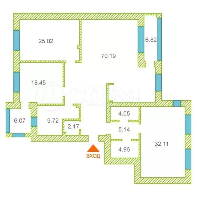 4-комнатная квартира: Тюмень, Советская улица, 51 (169 м) - Фото 2