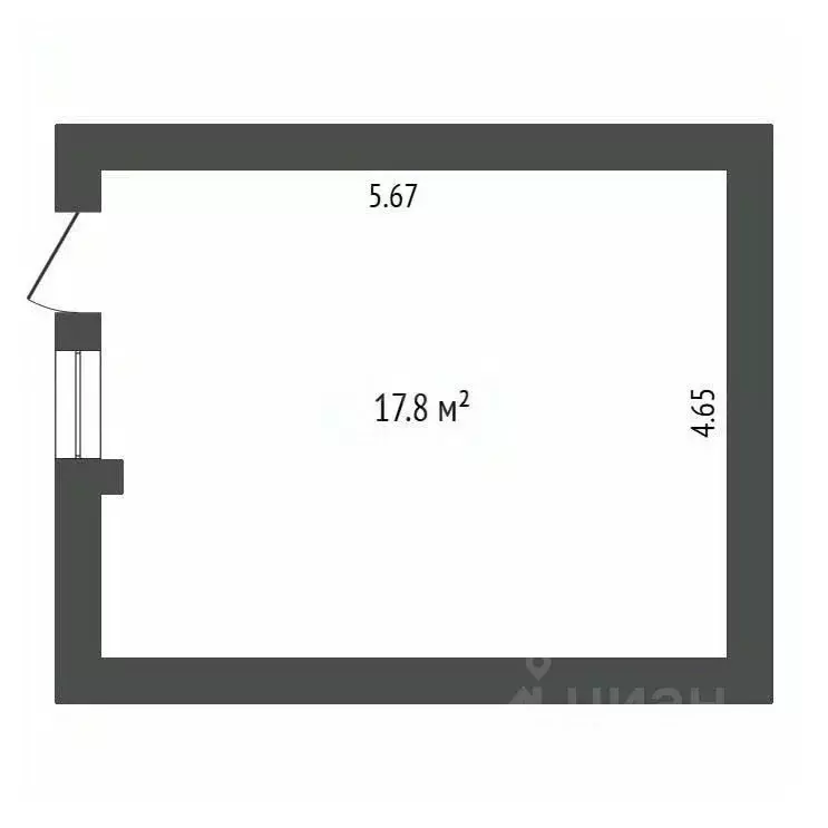 Офис в Тюменская область, Тюмень ул. Энергетиков, 167/6 (18 м) - Фото 2