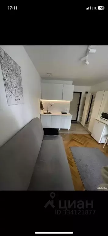 Студия Москва ул. Молостовых, 17К2 (18.0 м) - Фото 2