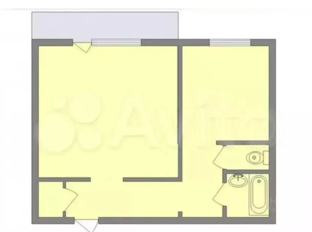1-к кв. Челябинская область, Челябинск ул. Александра Шмакова, 36 ... - Фото 2