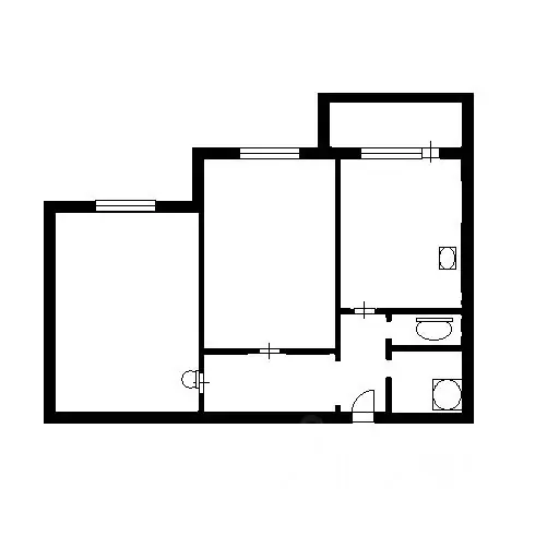 2-к кв. Санкт-Петербург ул. Оптиков, 52к1 (58.0 м) - Фото 2