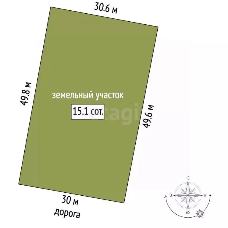 Участок в Ростовская область, Аксайский район, Старочеркасская ст-ца ... - Фото 2