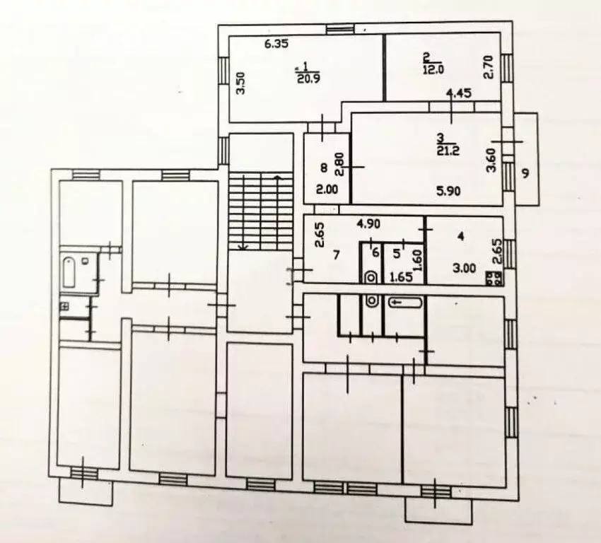 3-комнатная квартира: Тюмень, улица Мира, 2А (80 м) - Фото 0