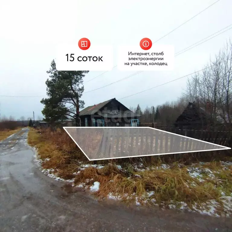 Участок в посёлок Соколовский, Лесная улица (15 м) - Фото 2