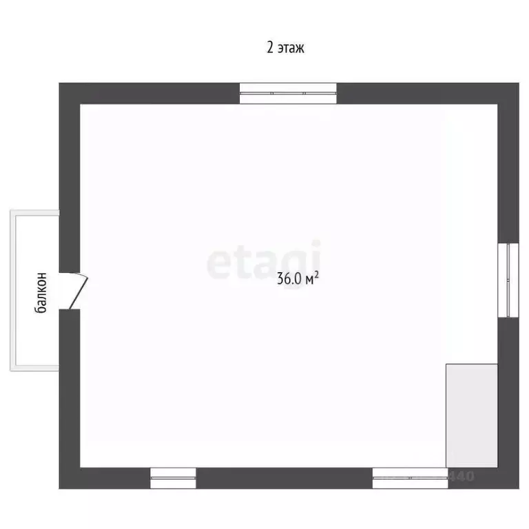 Дом в Тюменская область, Тюменский муниципальный округ, д. Елань ул. ... - Фото 2