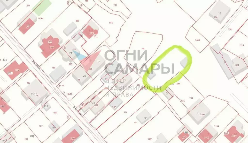 Участок в Самарская область, Самара 9-я линия, 1 (5.6 сот.) - Фото 0