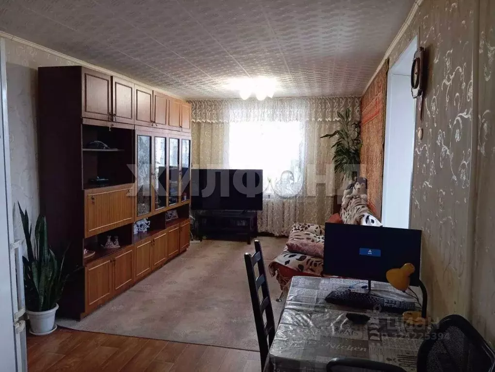 2-к кв. Новосибирская область, Новосибирск Линейная ул., 49 (40.4 м) - Фото 1