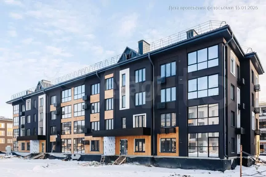 1-к. квартира, 31,4 м, 4/4 эт. - Фото 1