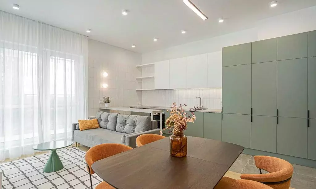 1-к кв. Краснодарский край, Сочи Мамайка мкр, ул. Крымская, 89 (33.6 ... - Фото 1