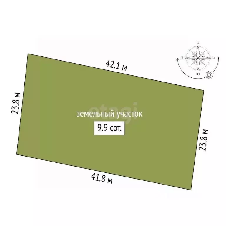 Участок в Ленинградская область, Приозерский район, Сосновское с/пос, ... - Фото 2