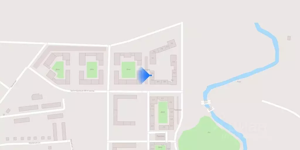 Квартира, 1 комната, 36.34 м - Фото 1