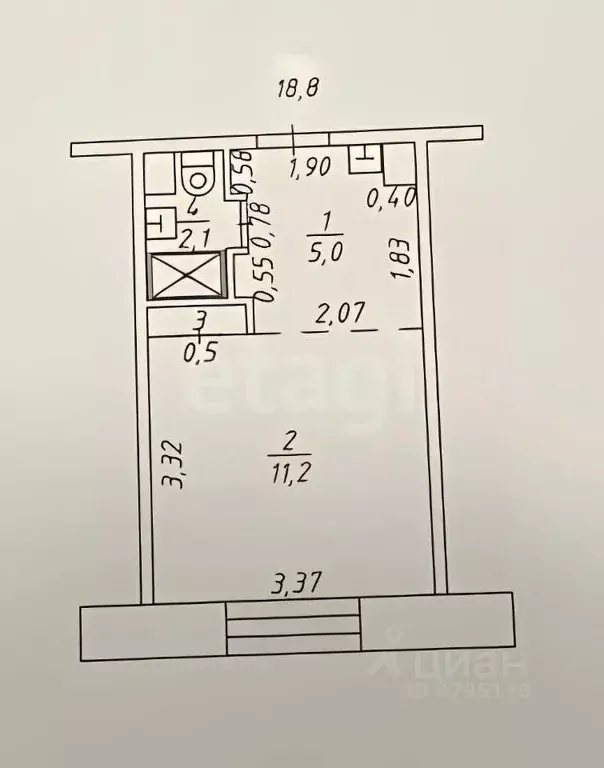 Студия Татарстан, Казань ул. Декабристов, 156 (18.8 м) - Фото 1