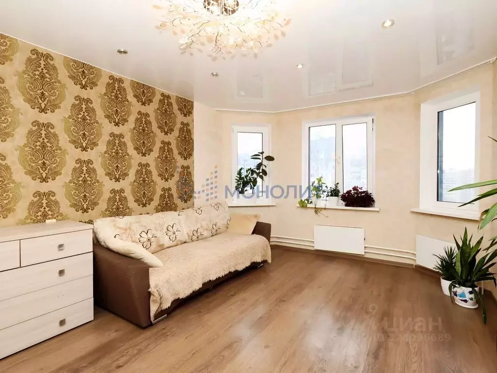 1-к кв. Нижегородская область, Нижний Новгород Волжская наб., 19 (42.4 ... - Фото 2