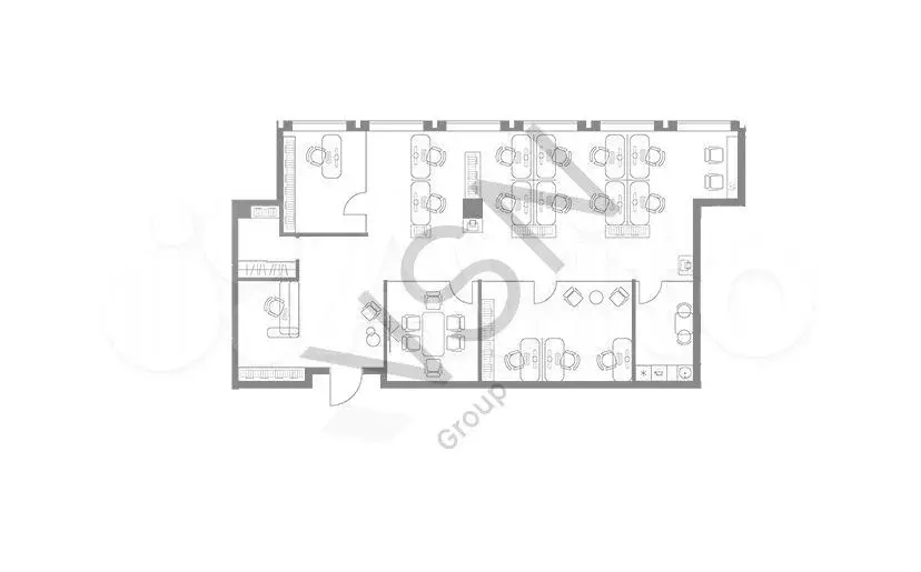 БЦ класса А+ офис 149,5 м2 - Фото 0