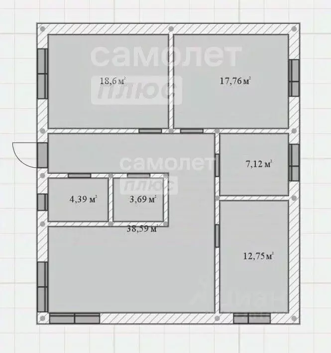 Дом в Саратовская область, д. Долгий Буерак ул. Центральная (75 м) - Фото 2
