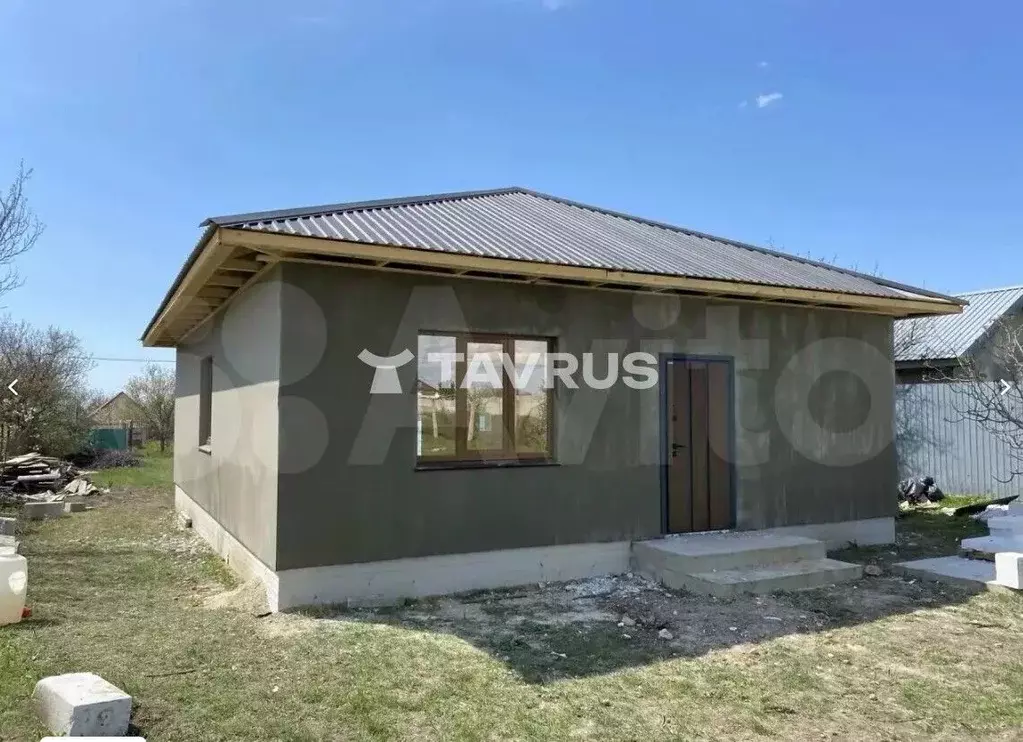 Дом в Крым, Симферопольский район, А сектор 214 (85 м) - Фото 1