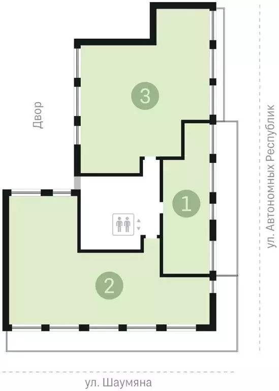 2-комнатная квартира: Екатеринбург, улица Шаумяна, 30 (174.41 м) - Фото 1