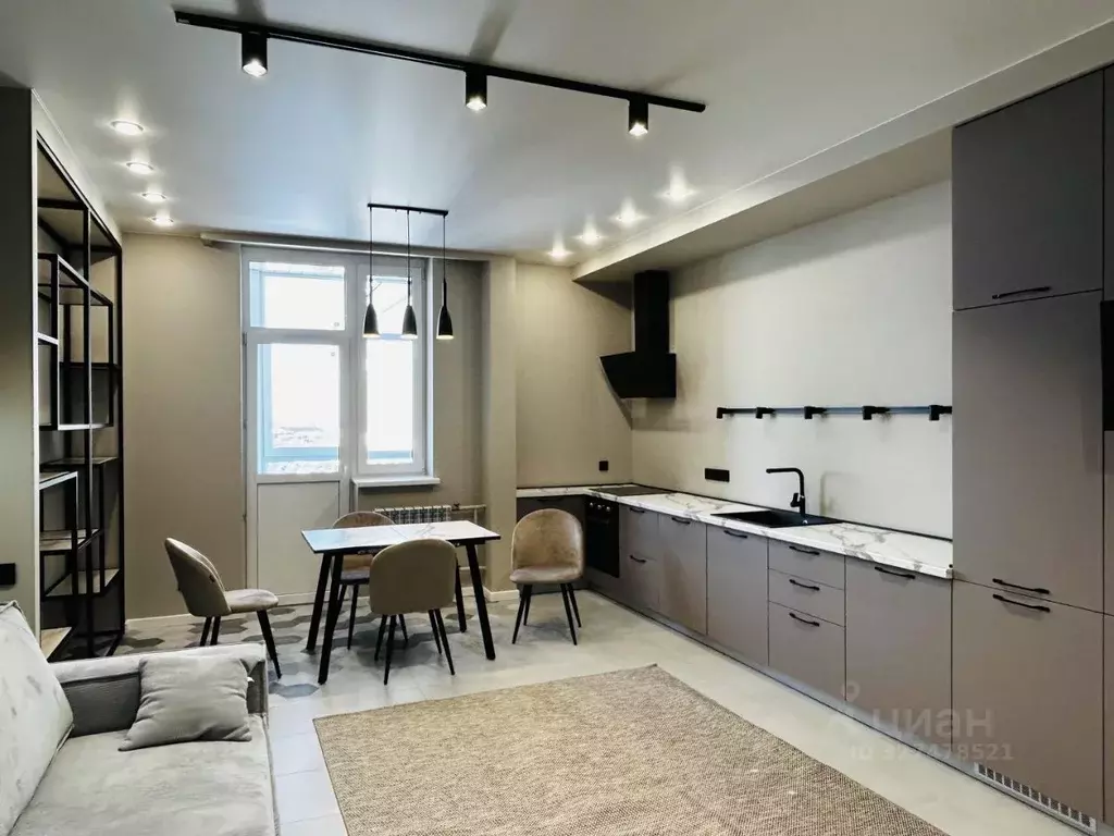 1-к кв. Тверская область, Тверь ул. Макарова, 4к1 (60.0 м) - Фото 2