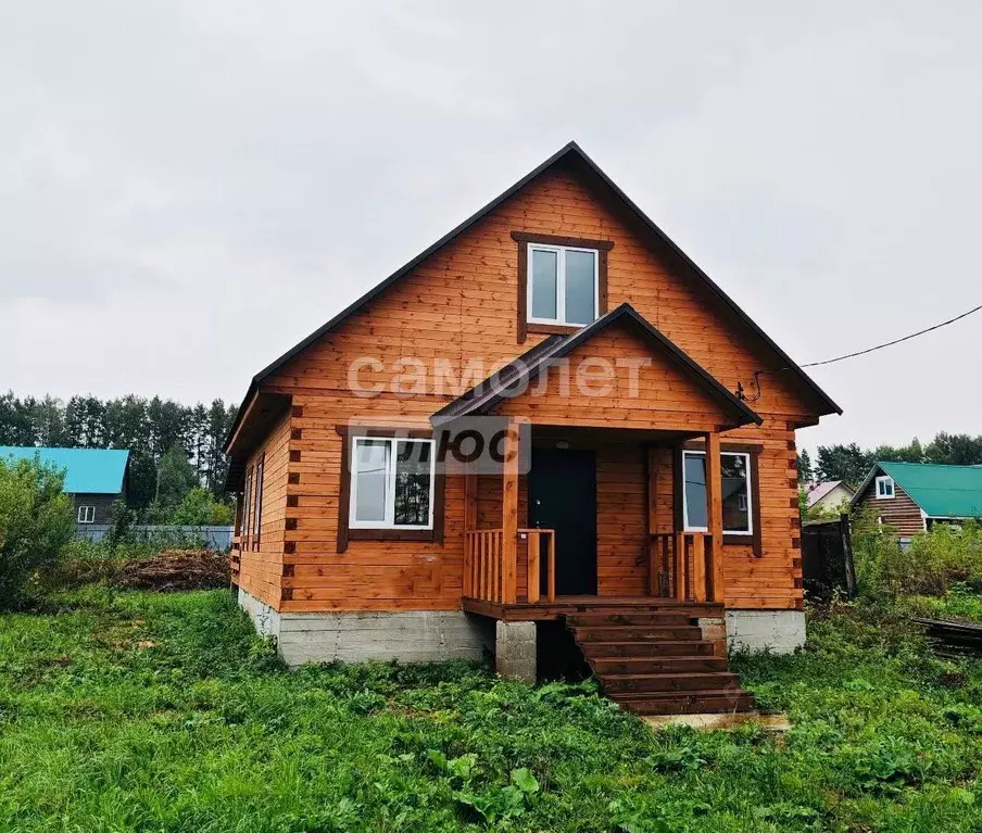 Дом в Башкортостан, Иглинский сельсовет, д. Ягодная ул. Озерная, 38 ... - Фото 1