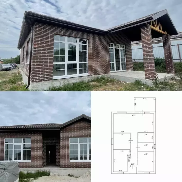 Дом в Ростовская область, Ростов-на-Дону Защитник садовое ... - Фото 1