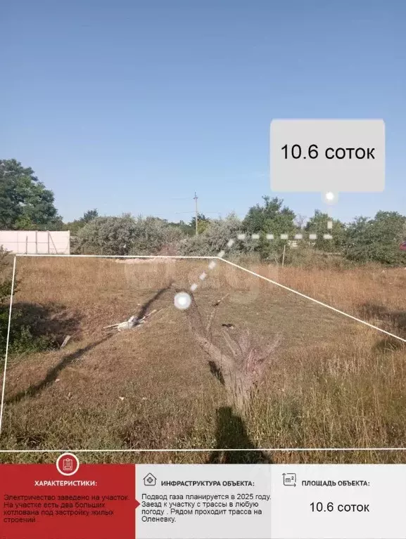 Участок в Крым, Черноморский район, с. Новосельское, Волна СНТ ул. ... - Фото 0