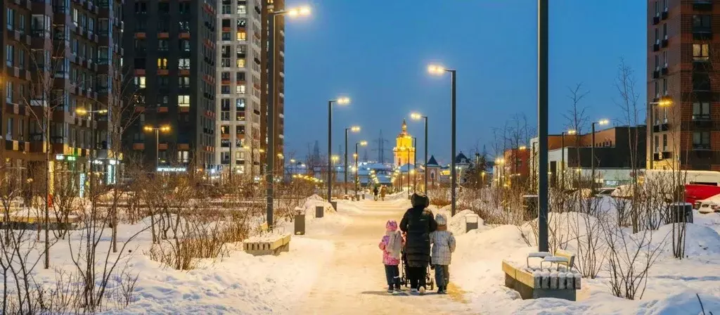 Студия Московская область, Котельники Парковый мкр, Белая Дача Парк ... - Фото 2