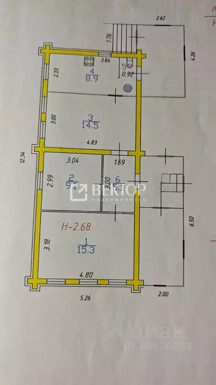 Дом в Ивановская область, Иваново ул. 4-я Новаторская, 66 (55 м) - Фото 2