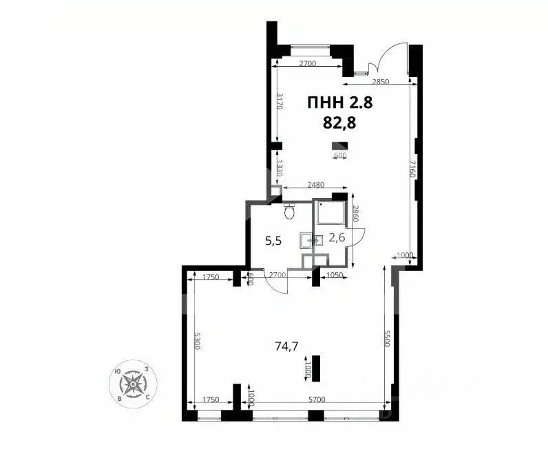 Помещение свободного назначения в Московская область, Химки ул. 1-я ... - Фото 2