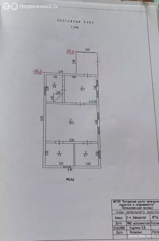 Дом в Новоалтайск, 2-я Заводская улица (60 м) - Фото 1