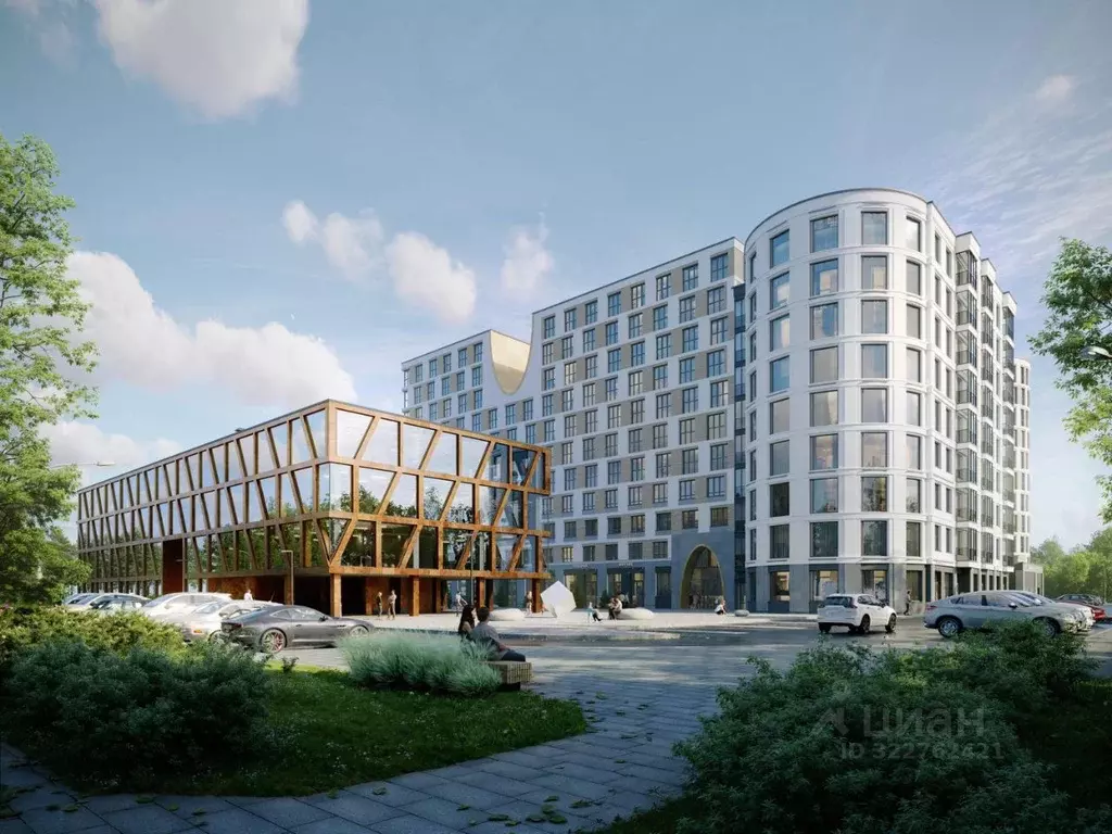 2-к кв. Архангельская область, Архангельск Троицкий просп., 110 (60.81 ... - Фото 2