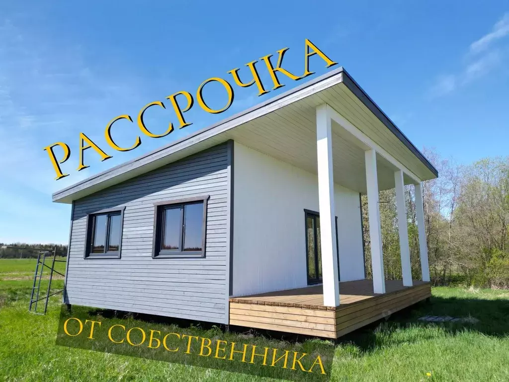 Дом в Карелия, Олонецкий район, Мегрегское с/пос, д. Инема  (59 м) - Фото 0