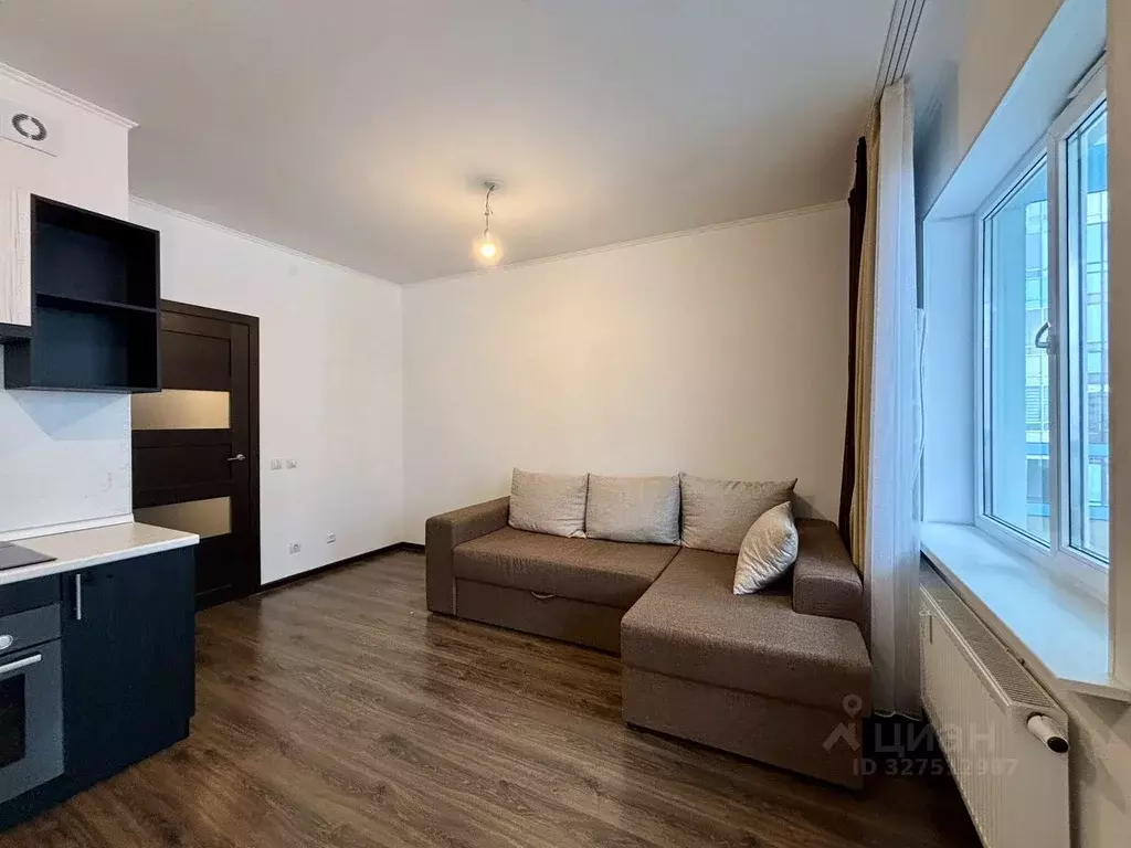 Студия Санкт-Петербург ул. Плесецкая, 20к1 (26.1 м) - Фото 1