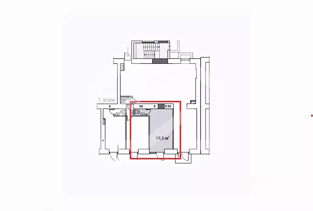 Помещение свободного назначения в Москва Звенигородское ш., 3АС1 (20 ... - Фото 2