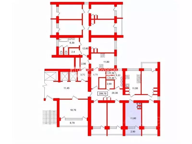 Комната Санкт-Петербург просп. Энтузиастов, 49к1 (11.8 м) - Фото 2