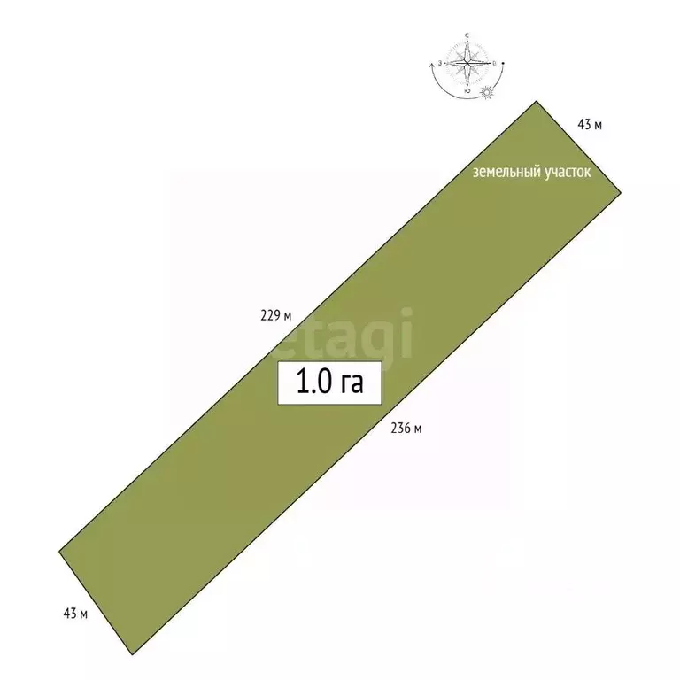 Участок в Алтай, Чемальский район, с. Куюс  (100.0 сот.) - Фото 2