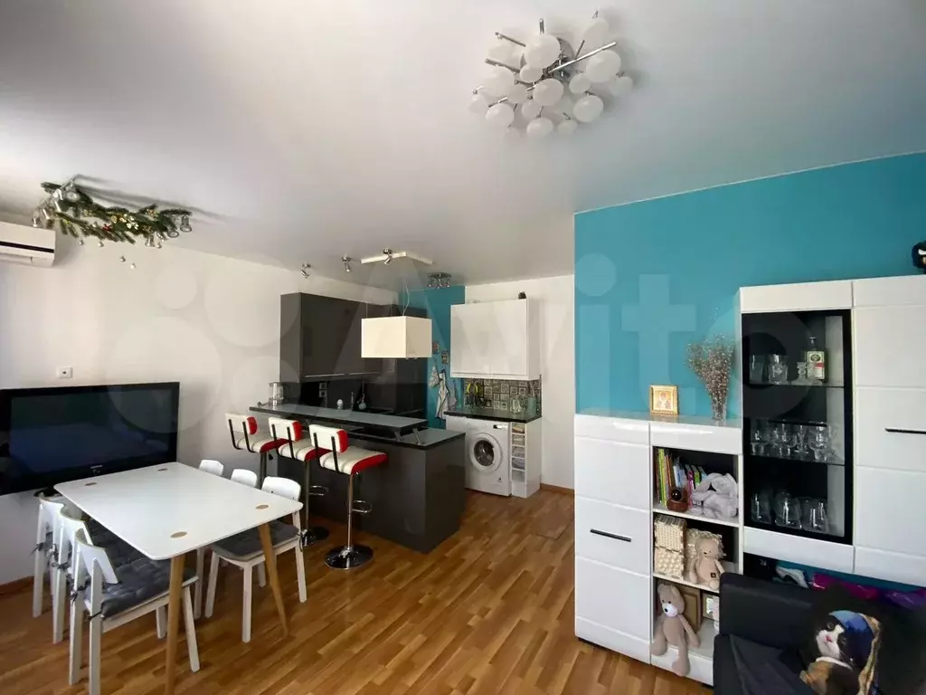 1-к. квартира, 45,9 м, 4/6 эт. - Фото 1