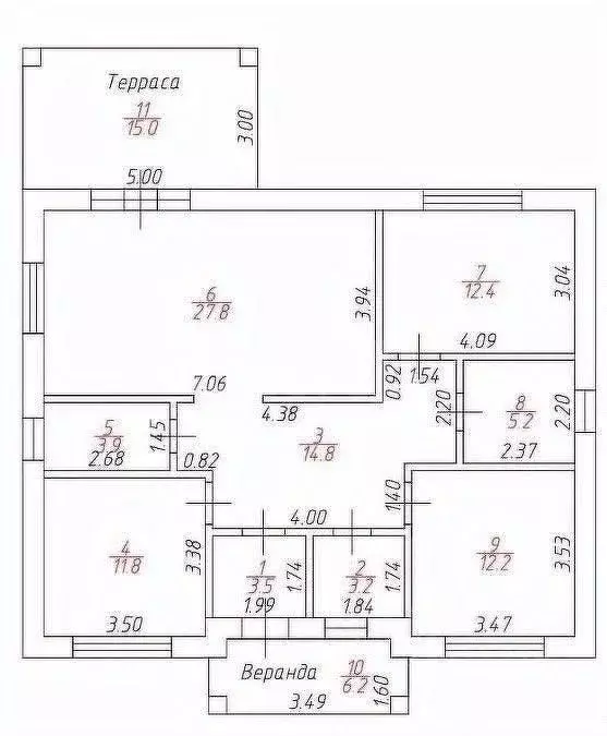Дом в Белгородская область, Белгородский район, Пушкарское с/пос, с. ... - Фото 2